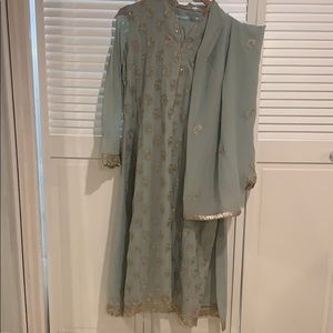 Pakistani formal wear 3 piece